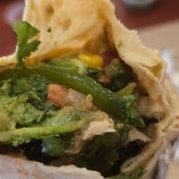 Vegan "Homewrecker" Burrito with tofu and black beans at Moe's Southwest Grill - Angola in Angola