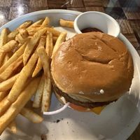 House made burger. Loved it 🍔  at Seriously Vegan in Austin
