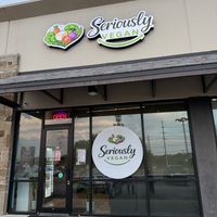 Front door   at Seriously Vegan in Austin