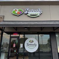   at Seriously Vegan in Austin