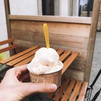 Helado melón en tarrina at The Bio Factory in A Coruna