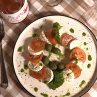 Caprese  at Osteria Paladino in Naples