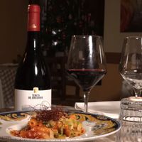 Ziti allo Scarpariello  at Osteria Paladino in Naples