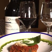 Parmigiana dí Melenzane   at Osteria Paladino in Naples