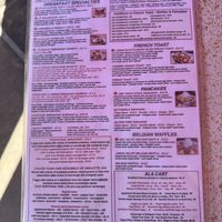 Menu pg 1  at Red Maple Cafe in Toluca Lake