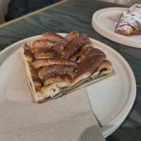 Vegan social slice at Ole & Steen in South West London