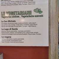Vegan sandwich at Bar Zoi in Malcesine