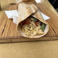 Vegan wrap  at Shake Cafe - Santa Maria Novella in Florence