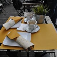 Coffee and wraps at Shake Cafe - Santa Maria Novella in Florence