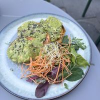 Sweet potato avocado “toast"  at Shake Cafe - Santa Maria Novella in Florence