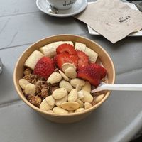 Nutella smoothie bowl  at Shake Cafe - Santa Maria Novella in Florence