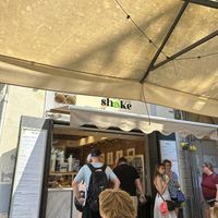 Outside  at Shake Cafe - Santa Maria Novella in Florence