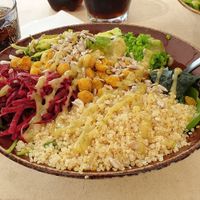 Vegan bowl at Shake Cafe - Santa Maria Novella in Florence