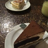 Tiramisu and Apple Tart. at Veganday Cafe in Taichung