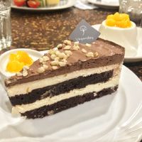 Chocolate cake at Veganday Cafe in Taichung