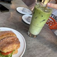 Matcha Latte iced   at Espresso House Nedre Avenyn  in Gothenburg