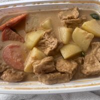 Yellow curry with tofu.  at Boualouang Laos & Thai Cuisine in Edmonton