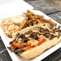 Steak submarine at Antidote Bouffe Vegane in Montreal