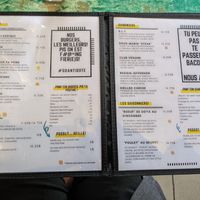 Menu 3 of 3 pages at Antidote Bouffe Vegane in Montreal