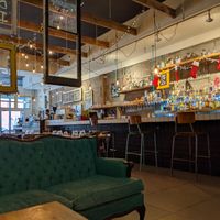 Bar at Antidote Bouffe Vegane in Montreal