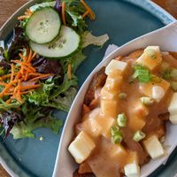 Poutine (small size) at Antidote Bouffe Vegane in Montreal