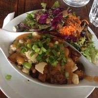 Poutine at Antidote Bouffe Vegane in Montreal