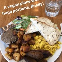 From the brunch menu. This was yum! at Antidote Bouffe Vegane in Montreal