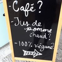 Drink of the month at Antidote Bouffe Vegane in Montreal