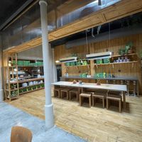 Inside  at Garden Pizza Consell de Cent in Barcelona