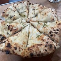 Focaccia  at Garden Pizza Consell de Cent in Barcelona
