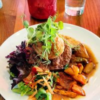 Sunday roast at Karmana 100% Plant Based in Northampton