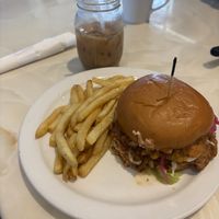 Baja blast with fries   at Orange Blossoms in Jacksonville