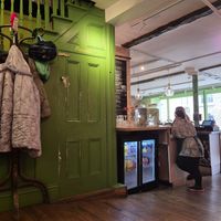 Inside at Mudlarks Garden Cafe in Hertford