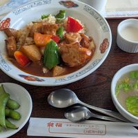 酢豚風丼 at Chien-Fu - Kunitachi in Tokyo