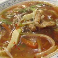 Hot and sour soup at Chien-Fu - Kunitachi in Tokyo