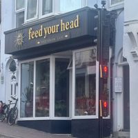 The front window  at Feed Your Head  in Ventnor
