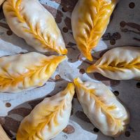 Mapo Tofu Steamed Dumplings at Dumpling Kitchen & Bar in Burlingame