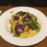 Vegan ravioli  at Fargo in Sevilla