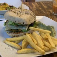 Vegan Cheeseburger  at Fargo in Sevilla