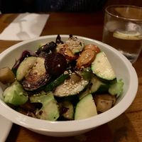 Sautéed veggies  at Fargo in Sevilla