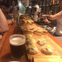 Pintxos at Tirauki in Bilbao