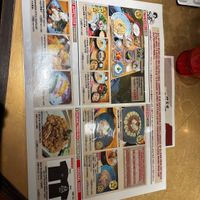 Menu con combo (nel menu per l’ordine c’erano anche altre cose  at Udon Kojiya in Tokyo