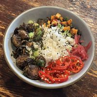 The winter rice bowl  at Bulls Head Public House in Lititz