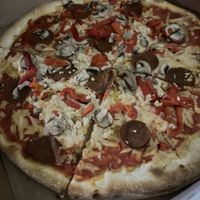 Vegan Pizza add Behive pepperoni   at Five Points Pizza - East in Nashville