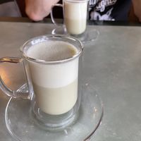 Matcha 🍵 with oat milk at Rasajana in Panevezys