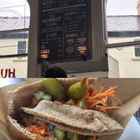 half and half pita at Humpit in Leeds