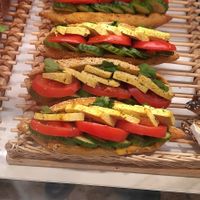 Tofu sandwich at Le Crobag in Cologne