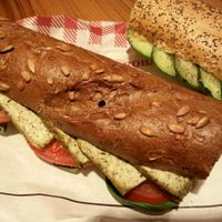 Vegan Baguettes at lecrobag at Le Crobag in Cologne