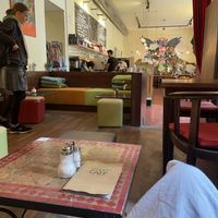   at Welt Cafe in Vienna