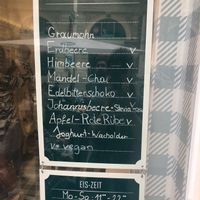 Mandel(Almond) Chai ftw! at Eis Greissler in Vienna